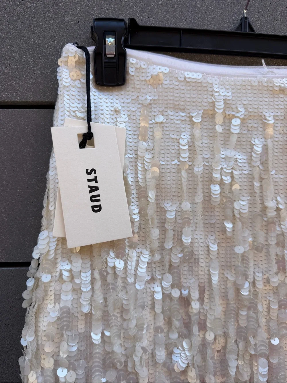 STAUD SUPERNOVA SKIRT PEARL - Picture 2 of 7